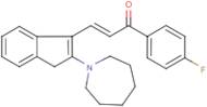 3-(2-azepan-1-yl-1H-inden-3-yl)-1-(4-fluorophenyl)prop-2-en-1-one