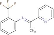 N-(1-pyridin-2-ylethylidene)-2-(trifluoromethyl)aniline