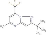 2-(tert-butyl)-5-methyl-7-(trifluoromethyl)pyrazolo[1,5-a]pyrimidine