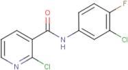 2-Chloro-N-(3-chloro-4-fluorophenyl)nicotinamide