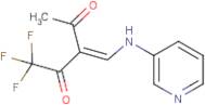 1,1,1-trifluoro-3-[(3-pyridylamino)methylidene]pentane-2,4-dione