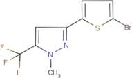 3-(5-Bromo-2-thienyl)-1-methyl-5-(trifluoromethyl)-1H-pyrazole