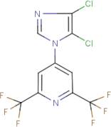 4-(4,5-dichloro-1H-imidazol-1-yl)-2,6-bis(trifluoromethyl)pyridine