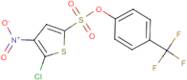 4-(trifluoromethyl)phenyl 5-chloro-4-nitrothiophene-2-sulphonate