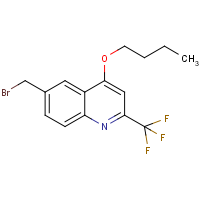 6-(Bromomethyl)-4-butoxy-2-(trifluoromethyl)quinoline