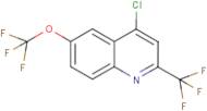 4-Chloro-6-(trifluoromethoxy)-2-(trifluoromethyl)quinoline