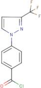 4-[3-(Trifluoromethyl)-1H-pyrazol-1-yl]benzoyl chloride