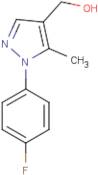 [1-(4-Fluorophenyl)-5-methyl-1H-pyrazol-4-yl]methanol