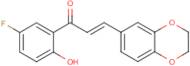 3-(2,3-dihydro-1,4-benzodioxin-6-yl)-1-(5-fluoro-2-hydroxyphenyl)prop-2-en-1-one