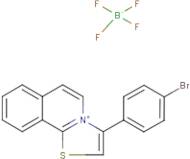 3-(4-bromophenyl)[1,3]thiazolo[2,3-a]isoquinolin-4-ium tetrafluoroborate