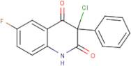 3-chloro-6-fluoro-3-phenyl-1,2,3,4-tetrahydroquinoline-2,4-dione