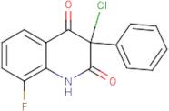 3-chloro-8-fluoro-3-phenyl-1,2,3,4-tetrahydroquinoline-2,4-dione