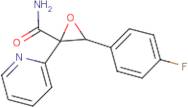 3-(4-fluorophenyl)-2-(2-pyridyl)oxirane-2-carboxamide