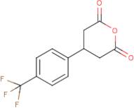 4-[4-(Trifluoromethyl)phenyl]dihydro-2H-pyran-2,6(3H)-dione