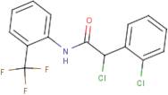 N1-[2-(trifluoromethyl)phenyl]-2-chloro-2-(2-chlorophenyl)acetamide