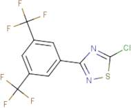 5-chloro-3-[3,5-di(trifluoromethyl)phenyl]-1,2,4-thiadiazole