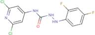 N1-(2,6-dichloro-4-pyridyl)-2-(2,4-difluorophenyl)hydrazine-1-carboxamide