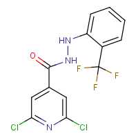 N'4-[2-(trifluoromethyl)phenyl]-2,6-dichloropyridine-4-carbohydrazide