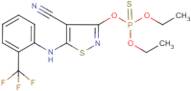 3-[(diethoxyphosphorothioyl)oxy]-5-[2-(trifluoromethyl)anilino]isothiazole-4-carbonitrile