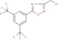 5-[3,5-bis(trifluoromethyl)phenyl]-3-(chloromethyl)-1,2,4-oxadiazole