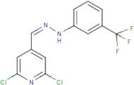 2,6-dichloroisonicotinaldehyde 4-[3-(trifluoromethyl)phenyl]hydrazone