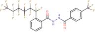 N'1-[4-(trifluoromethyl)benzoyl]-2-(1,1,2,2,3,3,4,4,5,5,6,6,6-tridecafluorohexyl)benzene-1-carbohydr