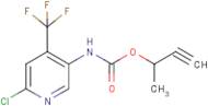 1-methylprop-2-ynyl N-[6-chloro-4-(trifluoromethyl)pyridin-3-yl]carbamate