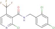 2-chloro-N-(2,4-dichlorobenzyl)-4-(trifluoromethyl)nicotinamide