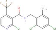 2-chloro-N-(2,4-dichloro-6-methylbenzyl)-4-(trifluoromethyl)nicotinamide