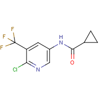 N1-[6-chloro-5-(trifluoromethyl)-3-pyridyl]cyclopropane-1-carboxamide