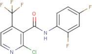 N3-(2,4-Difluorophenyl)-2-chloro-4-(trifluoromethyl)nicotinamide