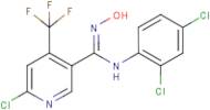 6-chloro-N-(2,4-dichlorophenyl)-N'-hydroxy-4-(trifluoromethyl)pyridine-3-carboximidamide