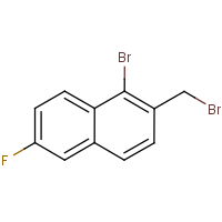 1-bromo-2-(bromomethyl)-6-fluoronaphthalene