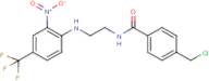 4-(chloromethyl)-N-{2-[2-nitro-4-(trifluoromethyl)anilino]ethyl}benzamide