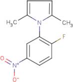 2,5-Dimethyl-1-(2-fluoro-5-nitrophenyl)-1H-pyrrole