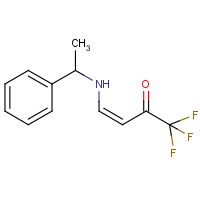 1,1,1-trifluoro-4-[(1-phenylethyl)amino]but-3-en-2-one