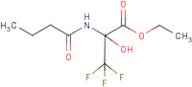 ethyl 2-(butyrylamino)-3,3,3-trifluoro-2-hydroxypropanoate