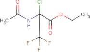 ethyl 2-(acetylamino)-2-chloro-3,3,3-trifluoropropanoate