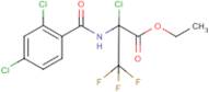 ethyl 2-chloro-2-[(2,4-dichlorobenzoyl)amino]-3,3,3-trifluoropropanoate