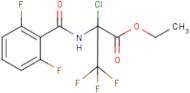 ethyl 2-chloro-2-[(2,6-difluorobenzoyl)amino]-3,3,3-trifluoropropanoate