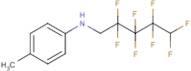 N1-(2,2,3,3,4,4,5,5-octafluoropentyl)-4-methylaniline