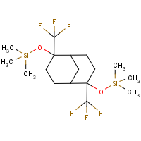 ({2,6-di(trifluoromethyl)-6-[(1,1,1-trimethylsilyl)oxy]bicyclo[3.3.1]non-2-yl}oxy)(trimethyl)silane