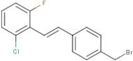 2-[4-(bromomethyl)styryl]-1-chloro-3-fluorobenzene