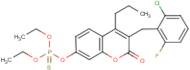 3-(2-chloro-6-fluorobenzyl)-7-[(diethoxyphosphorothioyl)oxy]-4-propyl-2H-chromen-2-one