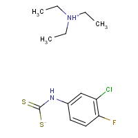 Triethylammonium(3-chloro-4-fluoroanilino)methanedithioate