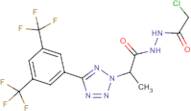 N'1-(2-chloroacetyl)-2-{5-[3,5-di(trifluoromethyl)phenyl]-2H-1,2,3,4-tetraazol-2-yl}propanohydrazide