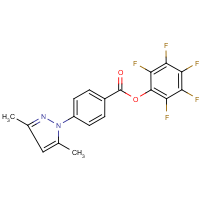 Pentafluorophenyl 4-(3,5-dimethyl-1H-pyrazol-1-yl)benzoate