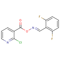 2-chloro-3-[({[(2,6-difluorophenyl)methylene]amino}oxy)carbonyl]pyridine