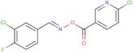 2-chloro-5-[({[(3-chloro-4-fluorophenyl)methylene]amino}oxy)carbonyl]pyridine