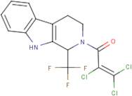 2,3,3-trichloro-1-[1-(trifluoromethyl)-2,3,4,9-tetrahydro-1H-beta-carbolin-2-yl]prop-2-en-1-one